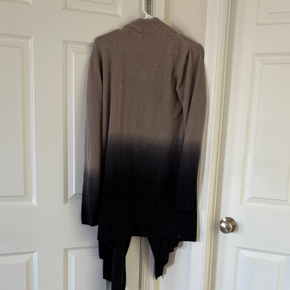 Barefoot Dreams CozyChic Lite Ombrée Calypso Wrap Cardigan - Picture 6 of 7